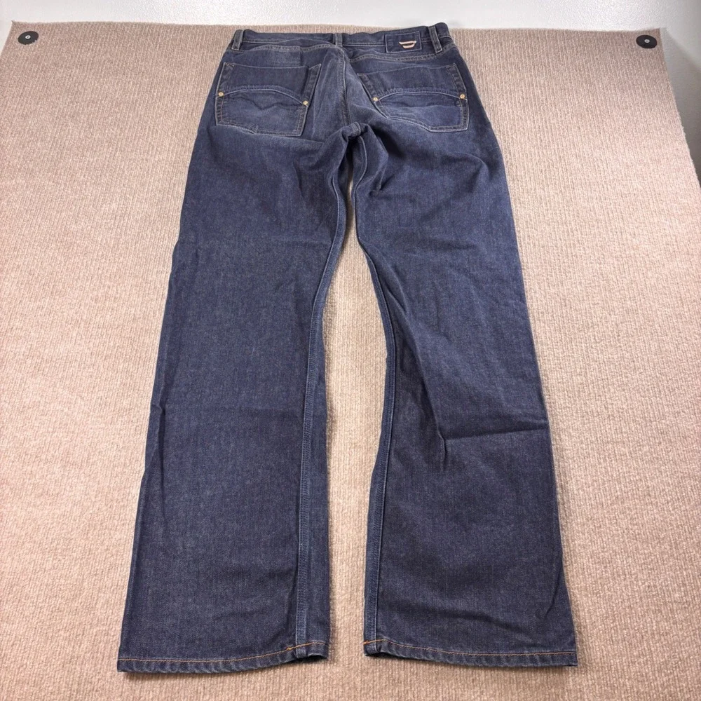 Diesel Industries Kuratt Straight Leg Blue Denim Jeans Men's Size 32x32 EUC